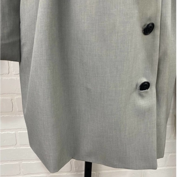 Vetta the belted blazer dress grey multi way sleeveless jacket Like New - Picture 6 of 9